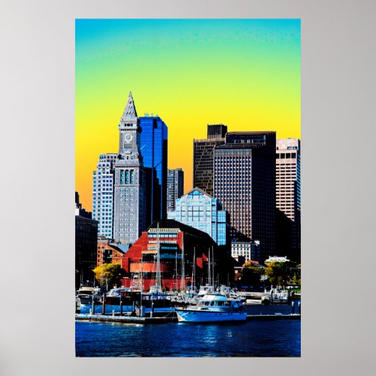 The Custom House Boston USA Poster (Voorkant)