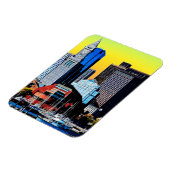 The Custom House Boston USA Poster Kaart Magneet (Linkerzijde)