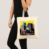 The Custom House Boston USA Poster Kaart Tote Bag (Voorkant (product))