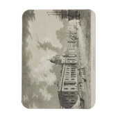 The Custom House, Dublin, 1792 (graving) Magneet (Verticaal)