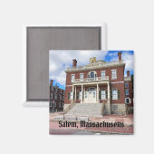The Custom House in Salem Massachusetts Magneet (Voorkant / Achterkant)