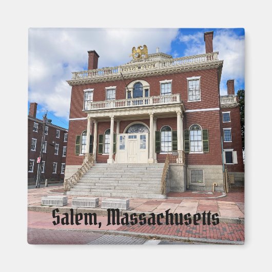 The Custom House in Salem Massachusetts Magneet (Voorkant)
