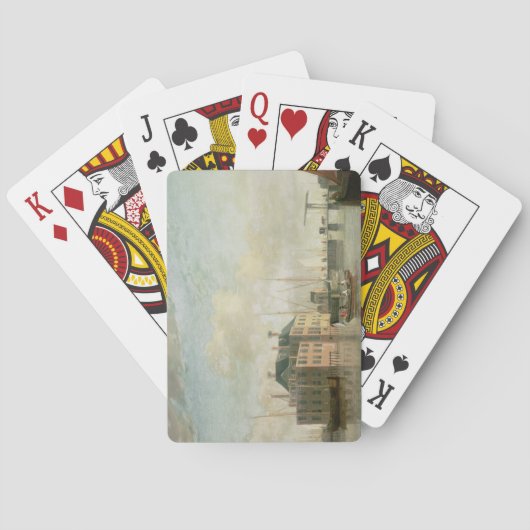 The Customs House, Amsterdam Speelkaarten (Achterkant)