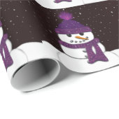 The Cute Armless Snowman Cadeaupapier (Rol Hoek)