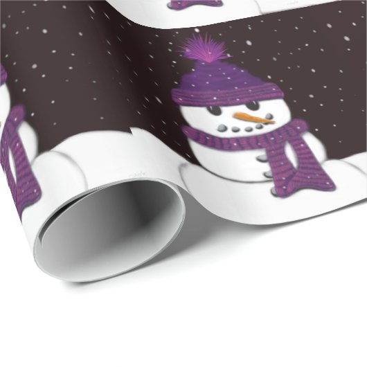The Cute Armless Snowman Cadeaupapier (Rol Hoek)