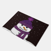 The Cute Armless Snowman Deurmat (Schuin)