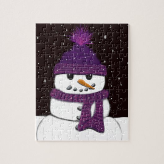 The Cute Armless Snowman Legpuzzel (Verticaal)