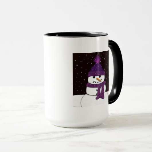 The Cute Armless Snowman Mok (Voorkant rechts)