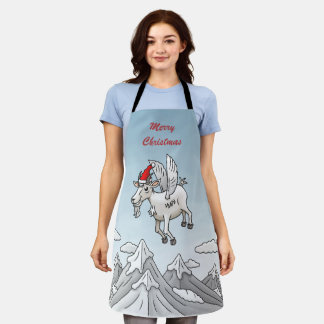 The Cute Flying Christmas Goat Schort