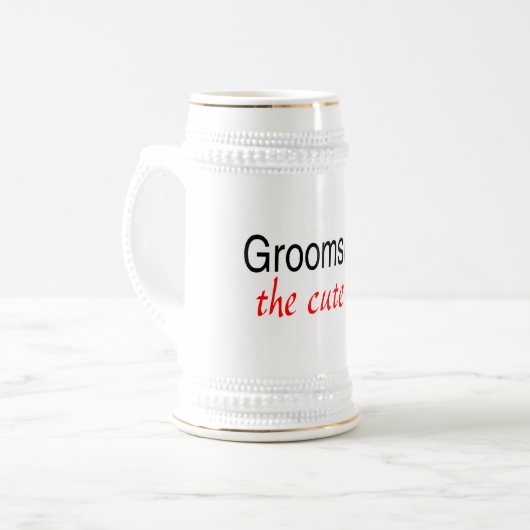 The Cute One (Groomsman) Bierpul (Voorkant links)