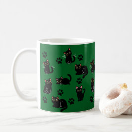 The Cutest Black Cat Mug Gift for Cat Lovers Koffiemok