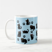 The Cutest Black Cat Mug Gift for Cat Lovers Koffiemok (Links)