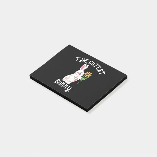 The Cutest Bunny Post-it® Notes (Schuin)