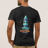 The Cutest Crayon In The Box Kawaii Art T-shirt (Achterkant)