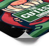 The Cutest Gnome Xmas Elf Matching Family Christma Poster (Hoek)