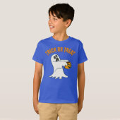 The Cutest Trick-or-Treat Ghost For Halloween T-shirt (Voorkant volledig)