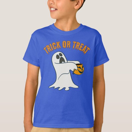 The Cutest Trick-or-Treat Ghost For Halloween T-shirt (Voorkant)