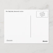 The Cutty Sark, Greenwich London Briefkaart (Achterkant)
