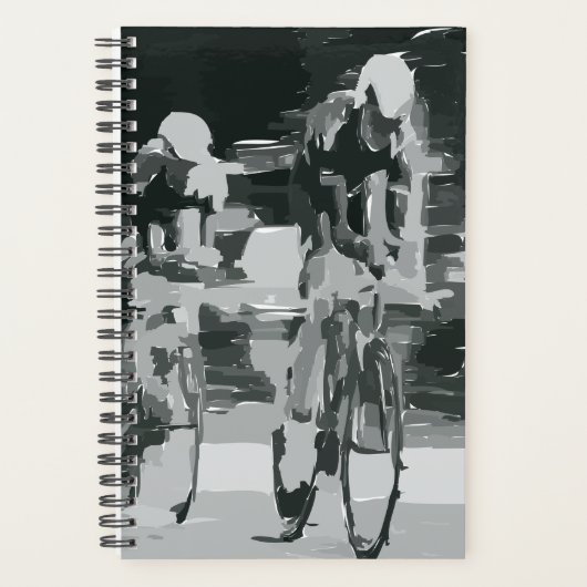 The Cyclists notebook Planner (Voorkant)