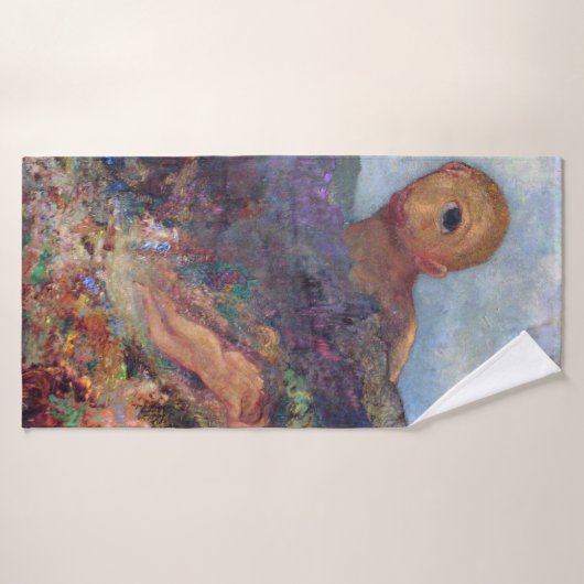 The Cyclops, Redon, 1898-1900 Badhanddoek (Badhanddoek)