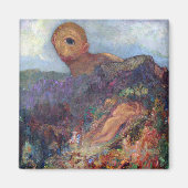 The Cyclops, Redon, 1898-1900 Magneet (Voorkant)