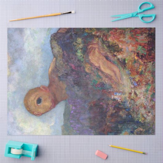 The Cyclops, Redon, 1898-1900 Tissuepapier (Craft)