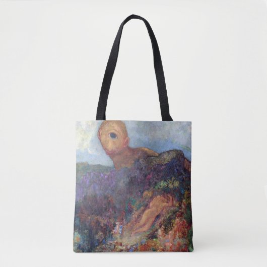 The Cyclops, Redon, 1898-1900 Tote Bag (Voorkant)