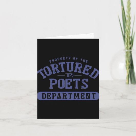 The D Poets Dept Design Kaart (Voorkant)