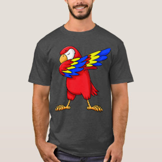 The Dabbing Parrot Cool Parrot Gifts Shirt Dab