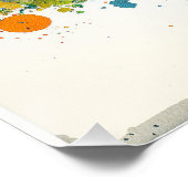 The Dachshund Dog - Composition 003 Perfect Poster (Hoek)