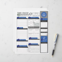 The Daily Manifests - Plannen + Gebed