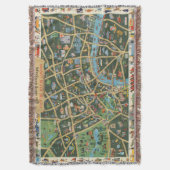 The Daily Telegraph Afbeelding Map of London Deken (Voorkant Verticaal)