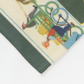 The Daily Telegraph Afbeelding Map of London Fleece Deken (Hoek)