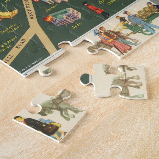 The Daily Telegraph Afbeelding Map of London Legpuzzel (Zijkant)