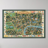The Daily Telegraph Afbeelding Map of London Poster (Voorkant)