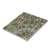 The Daily Telegraph Afbeelding Map of London Tegeltje (Zijkant)