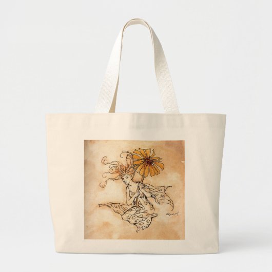 The Daisy Fairy - Bag Grote Tote Bag (Voorkant)