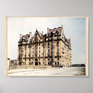 The Dakota, New York City, circa 1890 Poster