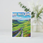 The Dales Way Engeland Reis Briefkaart (Staand voorkant)