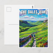 The Dales Way Engeland Reis Briefkaart (Voorkant / Achterkant)