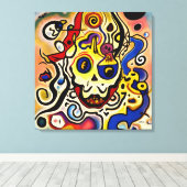 The Dali Experience at Half the Price Canvas Afdruk (Insitu (Houten vloer))