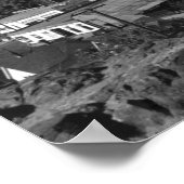 The Dalles, Oregon Dock Uitzicht uit 4th Street Poster (Hoek)