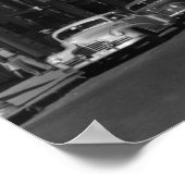 The Dalles, Oregon Main Street Town Uitzicht Poster (Hoek)