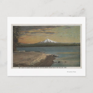 The Dalles, Oregon - Mt. Hood uit Columbia Rive Briefkaart