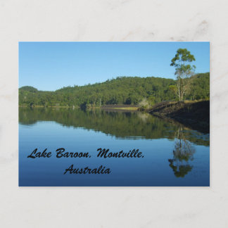 The Dam on Lake Baroon, Montville, Australië Briefkaart