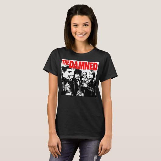 The Damned 1977 T-shirt (Voorkant volledig)