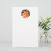 The Dance by Alphonse Mucha Briefpapier (Staand voorkant)