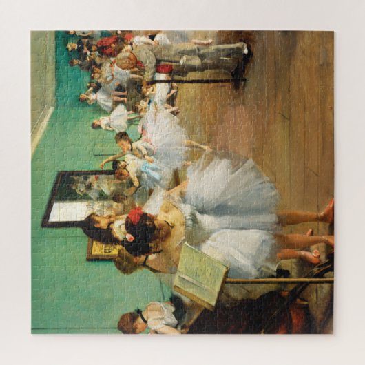 The Dance Class (1874) by Edgar Degas Legpuzzel (Verticaal)