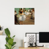 The Dance class, Famous Painting Poster (Thuiskantoor)