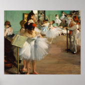 The Dance class, Famous Painting Poster (Voorkant)